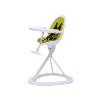 Ickle Bubba Orb Highchair - Green on White Frame