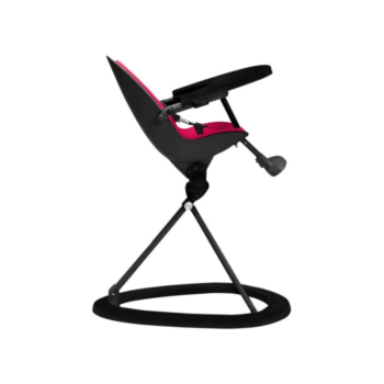 Ickle Bubba Orb Highchair - Pink on Black Frame Recline