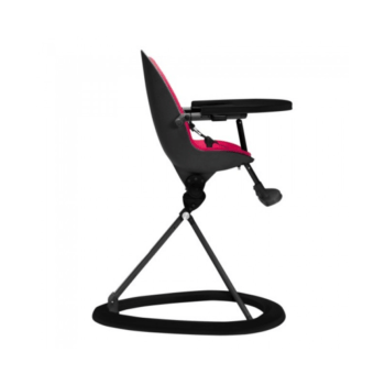 Ickle Bubba Orb Highchair - Pink on Black Frame Side