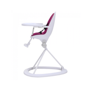 Ickle Bubba Orb Highchair - Purple on White Frame Side