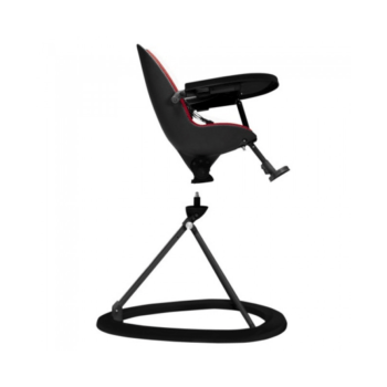 Ickle Bubba Orb Highchair - Red on Black Frame 360