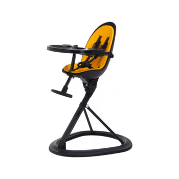 Ickle Bubba Orb Highchair - Yellow on Black Frame