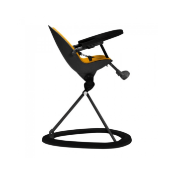 Ickle Bubba Orb Highchair - Yellow on Black Frame Recline