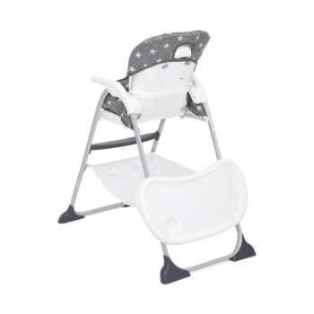 Joie Mimzy Snacker Highchair - Twinkle Linen Back