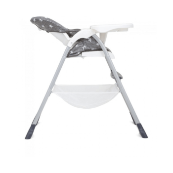 Joie Mimzy Snacker Highchair - Twinkle Linen Recline