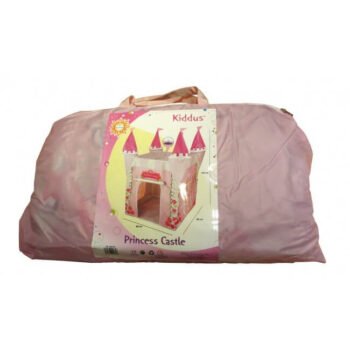 Kiddus Princess Castle Play Tent with UV Protection - Large Pink Bag