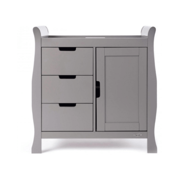 Obaby Stamford 3 Piece Room Set - Taupe Grey Changer