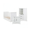 Obaby Stamford 3 Piece Room Set - White