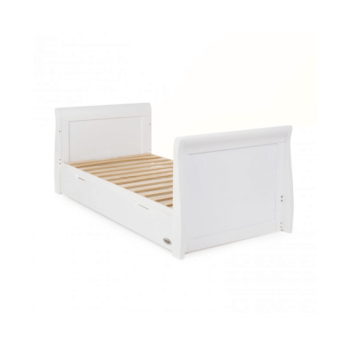 Obaby Stamford 3 Piece Room Set - White Cot Bed