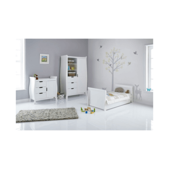 Obaby Stamford 3 Piece Room Set - White Inside 2