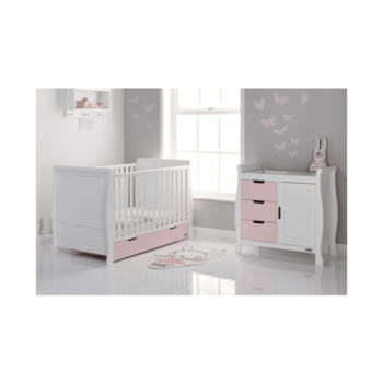 Obaby Stamford 3 Piece Room Set - White with Eton Mess Inside 2