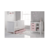 Obaby Stamford 3 Piece Room Set - White with Eton Mess Inside open