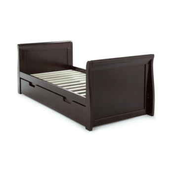 Obaby Stamford Cot Bed 2 Piece Room Set - Walnut Cot BEd