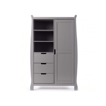 Obaby Stamford Double Wardrobe - Taupe Grey