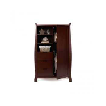 Obaby Stamford Double Wardrobe - Walnut Full