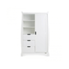 Obaby Stamford Double Wardrobe - White