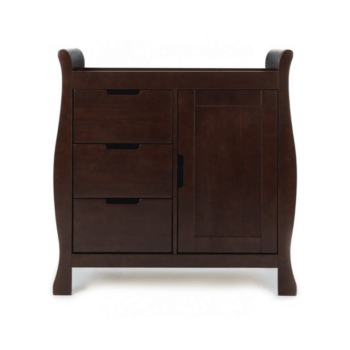 Obaby Stamford Mini 2 Piece Room Set - Walnut Changer