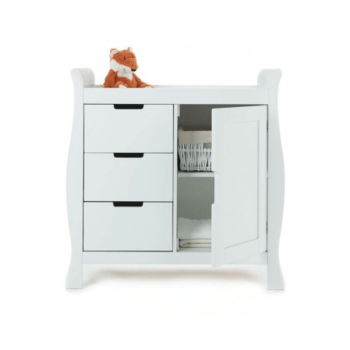 Obaby Stamford Mini 2 Piece Room Set - White Changer 2