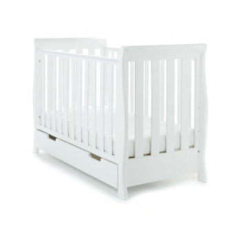 Obaby Stamford Mini 2 Piece Room Set - White Cot