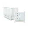 Obaby Stamford Mini 2 Piece Room Set - White Set