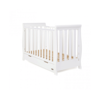 Obaby Stamford Mini 3 Piece Room Set - White Cot