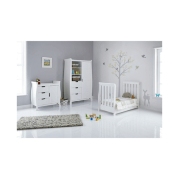 Obaby Stamford Mini 3 Piece Room Set - White Inside 2