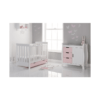 Obaby Stamford Mini 3 Piece Room Set - White with Eton Mess