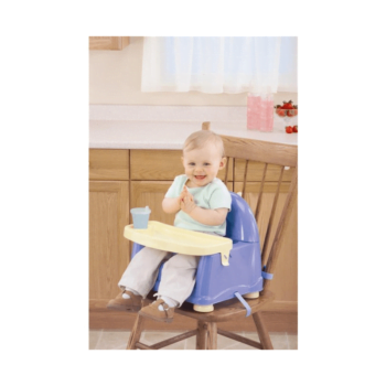 Safety 1st Easy Care Swing Tray Booster Seat in Pastel Inside