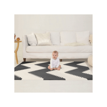 Skip Hop Geo Playmat - Black-Cream Inside