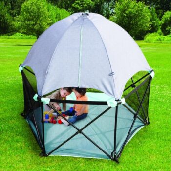Summer Infant Pop N Play Ultimate Playpen With UV Canopy Field