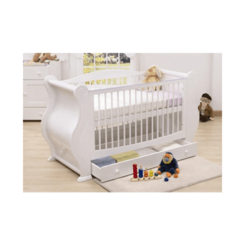 Tutti Bambini Marie 3 Piece Room Set - White Cot