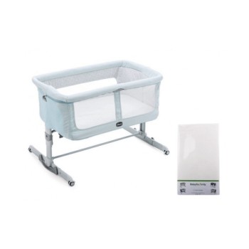 Chicco Next2Me Dream + Free Fitted Sheet Side Sleeping Crib - Fairy Tale 2