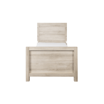 thumbnail image 2 of Tutti Bambini Modena 2-Piece Nursery Set - Convertible Cot Bed & Chest Of Drawers Changer (Oak & White) 2 of 10