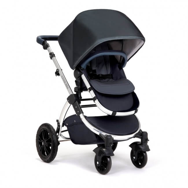 Ickle Bubba V4 Travel System With Isofix Blueberry Chrome BabyMonitorsDirect