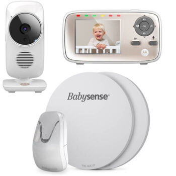 Babysense Breathing Monitor and Motorola MBP667 Wifi Video Monitor