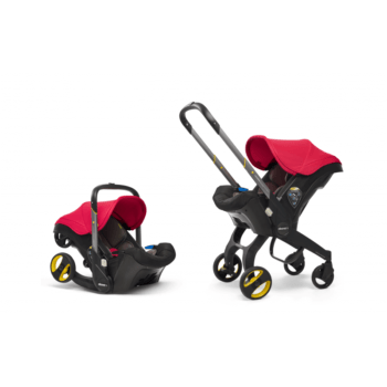 Doona Car Seat Stroller Group 0 Flame Red Baby Monitors Direct