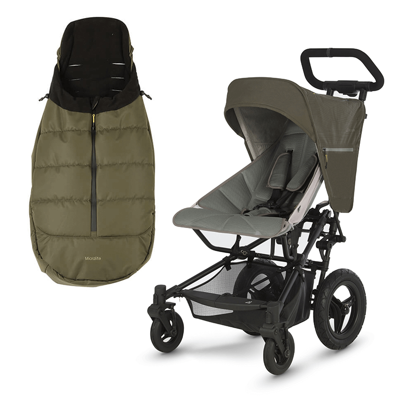 Micralite Stroller FastFold Essential Pack FREE Footmuff Strollers