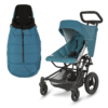 Micralite FastFold and Essential Pack and FREE Footmuff - Teal