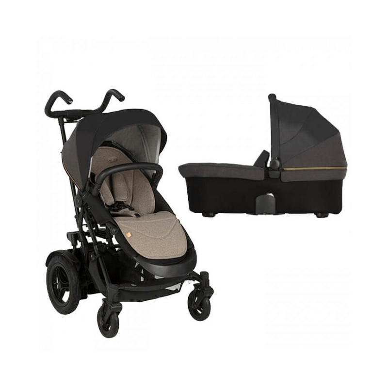 Micralite TwoFold Travel System Bundle With CarryCot - Carbon