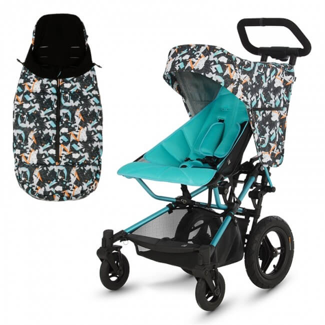 Micralite FastFold Limited Edition Stroller and FREE Footmuff - Festival