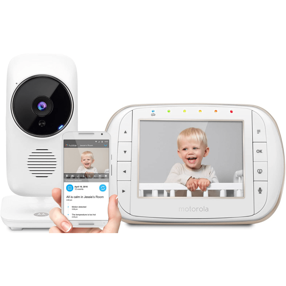 MOTOROLA MBP36XL 5in Portable Video Baby Monitor in the Baby Monitors &  Cameras department at