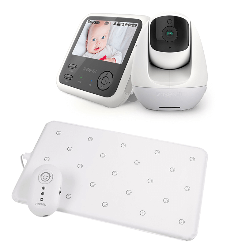 wisenet video baby monitor