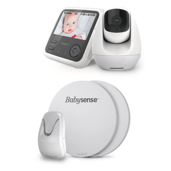 Wisenet Video Monitor SEW-3049WPCU & Babysense 7 Baby Breathing Monitor