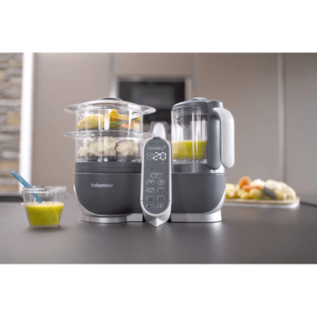 Babymoov Nutribaby Plus Food Processor - Industrial Grey 2