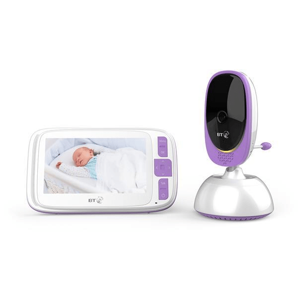Bt smart video baby deals monitor with 5 inch screen