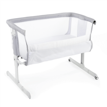 chicco next2me air side sleepign crib stone