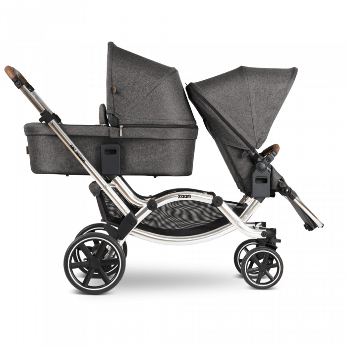 ABC Design Zoom Double Tandem Pushchair Carrycot and Seat