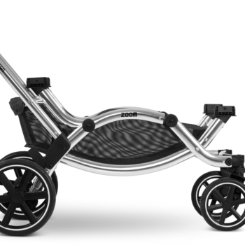 ABC Design Zoom Double Tandem Pushchair Close up Chassis