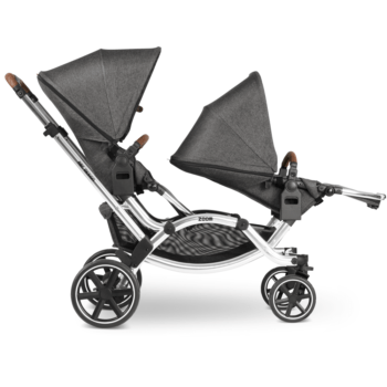 ABC Design Zoom Double Tandem Pushchair Side ViewSeat Reclined