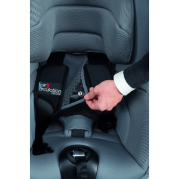 Chicco Oasys 1 Isofix Group 1 Car Seat – Black close up